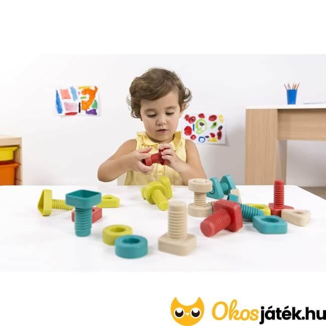 Csavaros készségfejlesztő játék