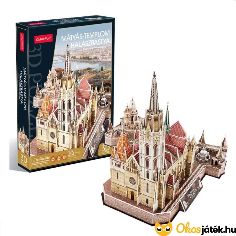 Cubicfun 3 dimenziós puzzle halászbástya