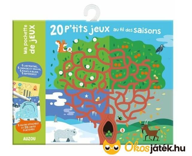 Letörölhető feladatkártyák évszakok