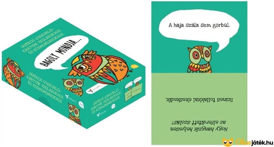 Bagoly mondja kártya