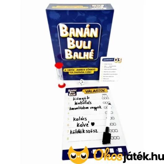 Banán, buli, balhé társasjáték