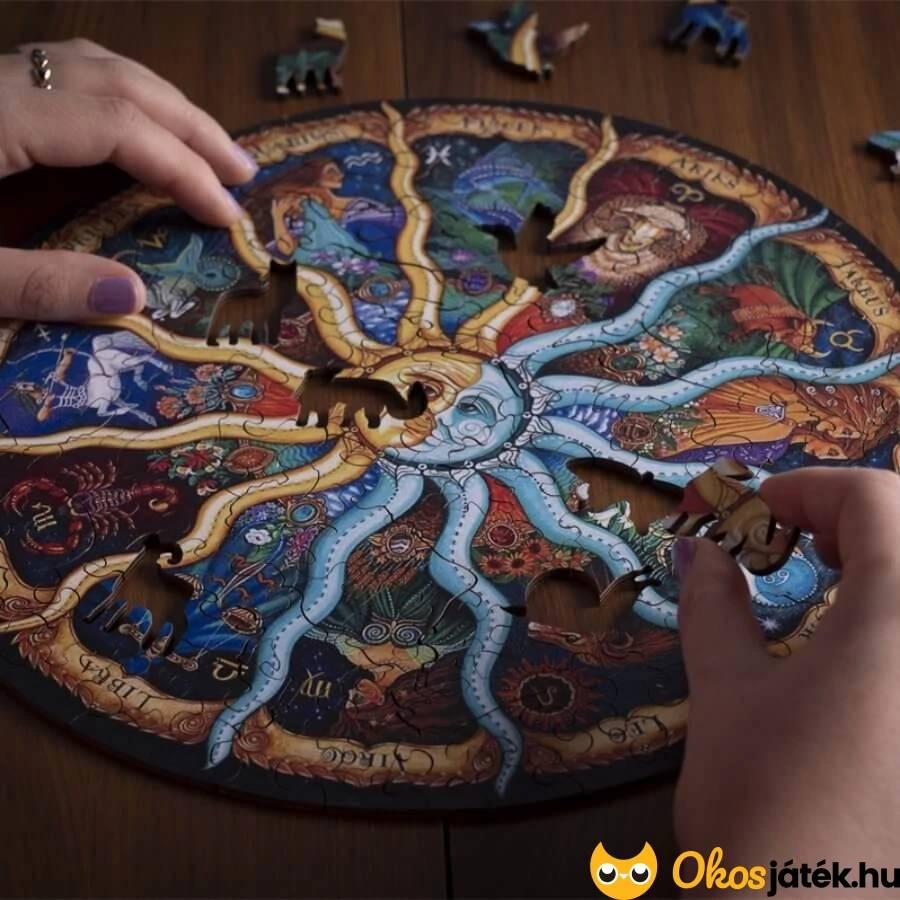 Egyedi fa puzzle