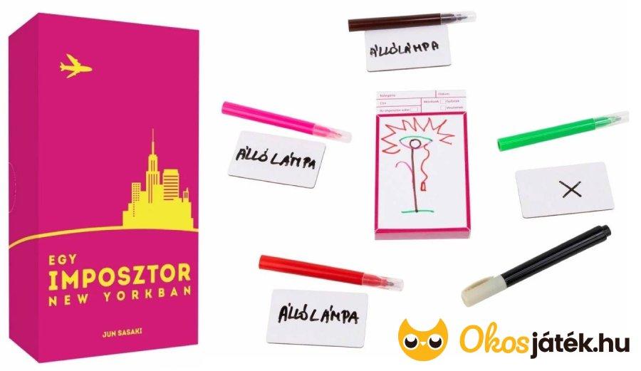 Egy imposztor New Yorkban társasjáték