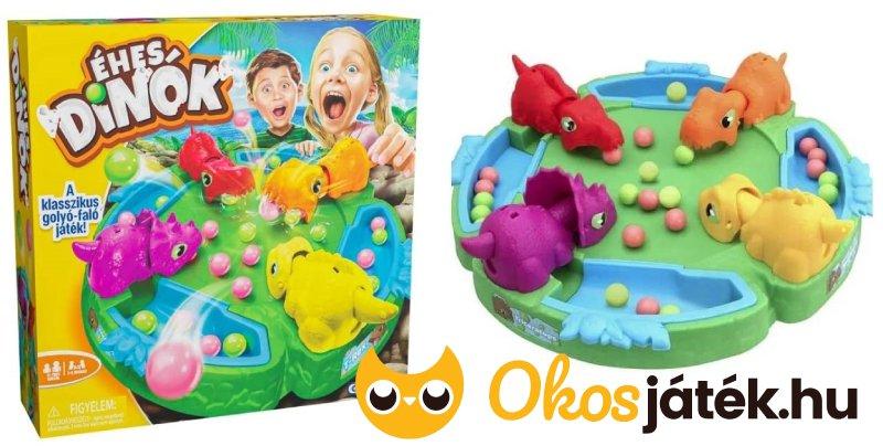 Éhes dínók társasjáték