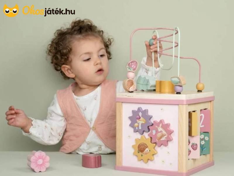 Little Dutch készségfejlesztő kocka - Fairy Garden