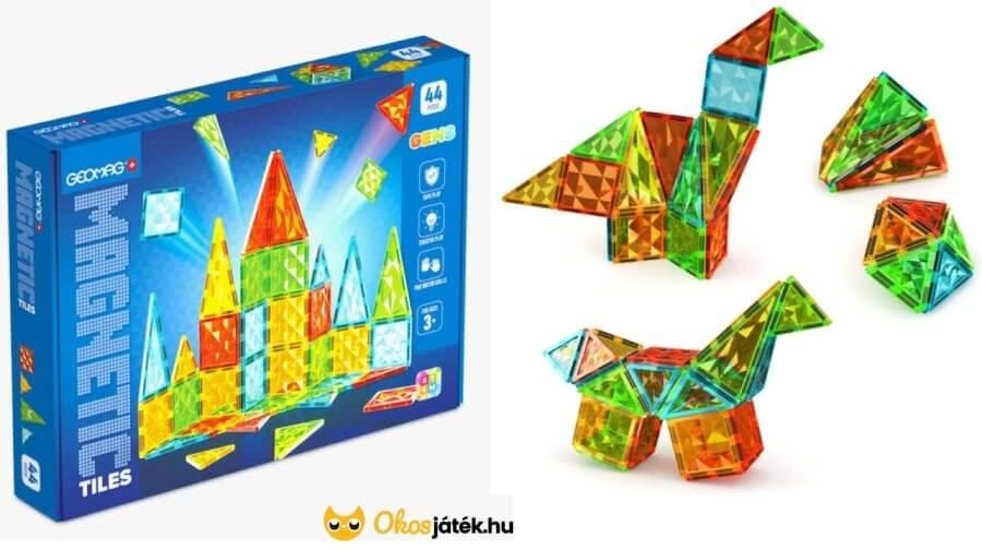 Geomag - Gems mágneses építőjáték 44 db-os készlet