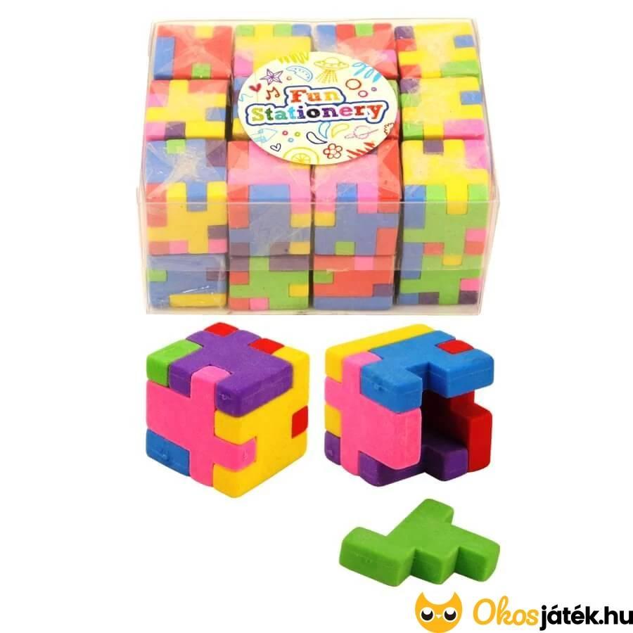 3D kocka puzzle radír