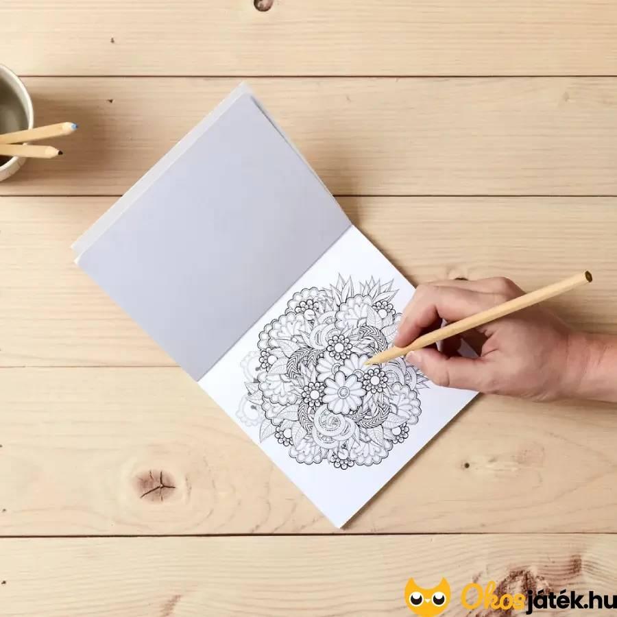 Zentangle színező könyv