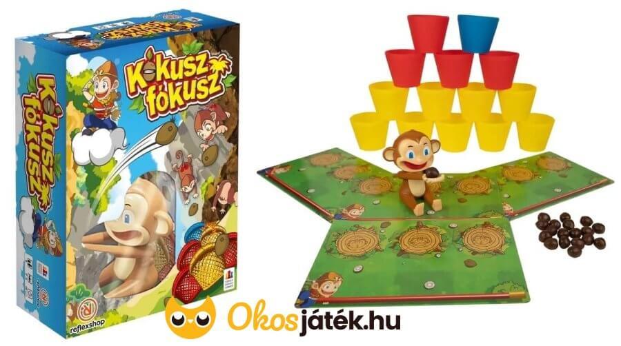 Kókuszfókusz társasjáték
