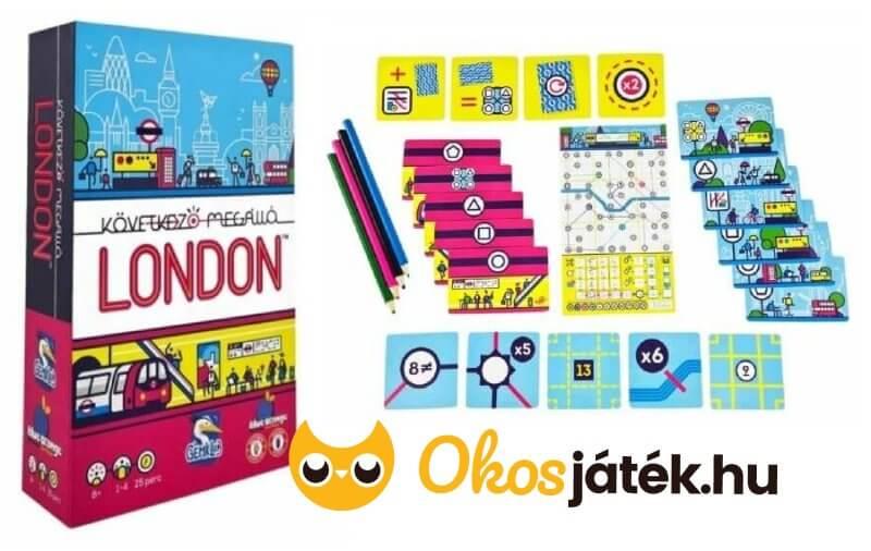 Következő megálló London társasjáték