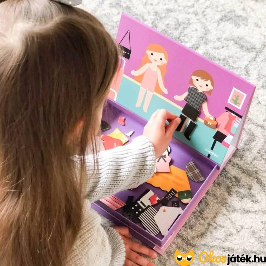 Mágneses öltöztető könyv lányoknak - MierEdu