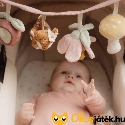 Little Dutch babakocsira való lánc plüss játékokkal