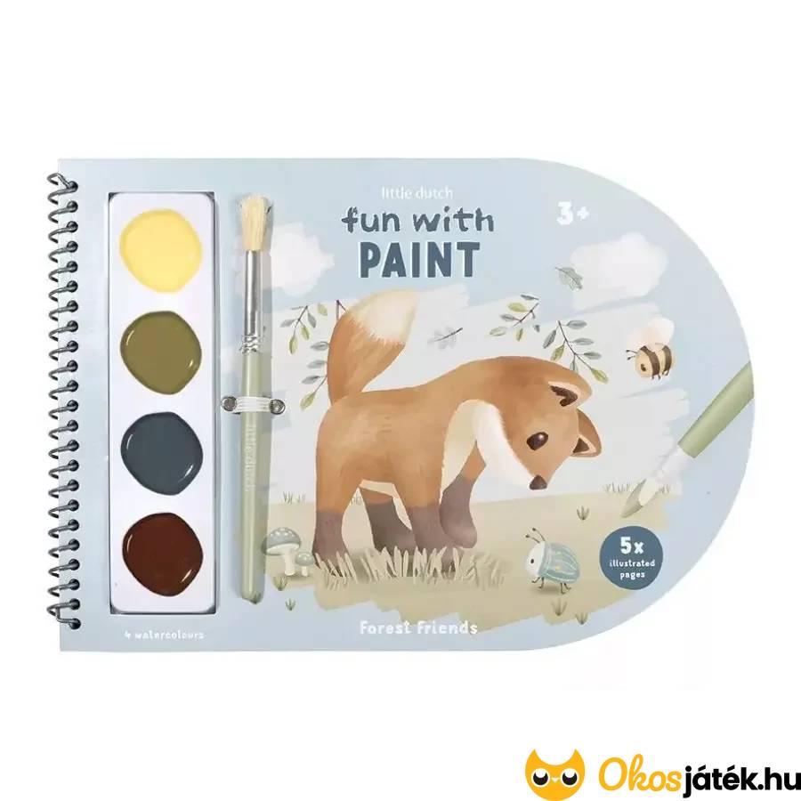 Little Dutch kifestő könyv - Forest Friends