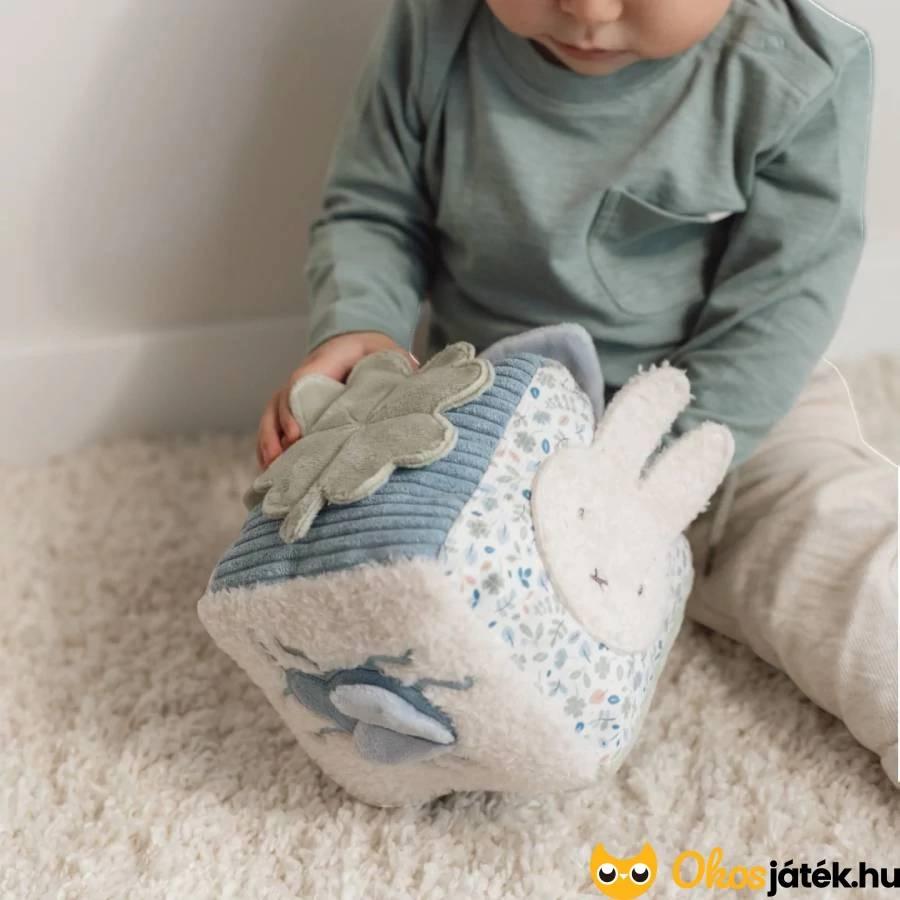 Little Dutch Miffy készségfejlesztő plüss kocka fiúknak