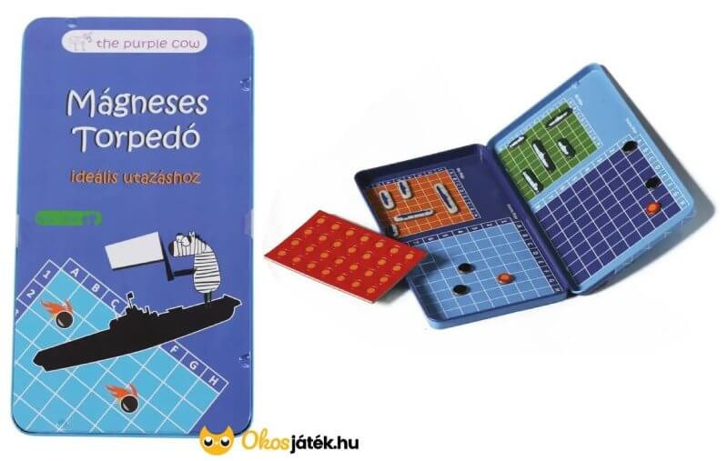 Torpedó mágneses társasjáték