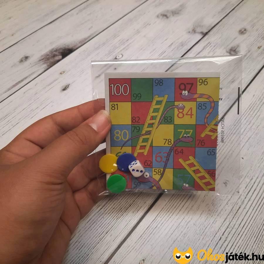 Mini Kígyók és létrák társasjáték