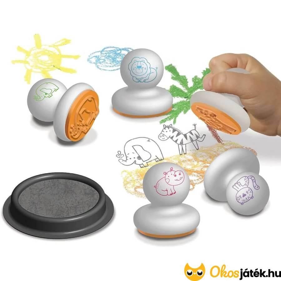 Első nyomda készletem, A szavanna állatai