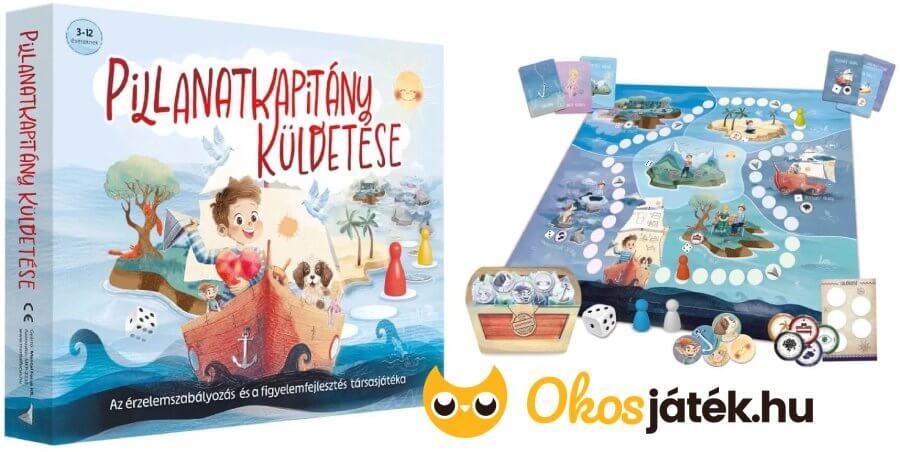 Pillanatkapitány küldetése társasjáték