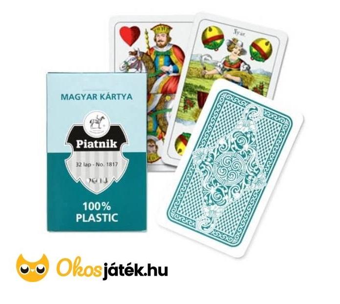 Plasztik magyar kártya