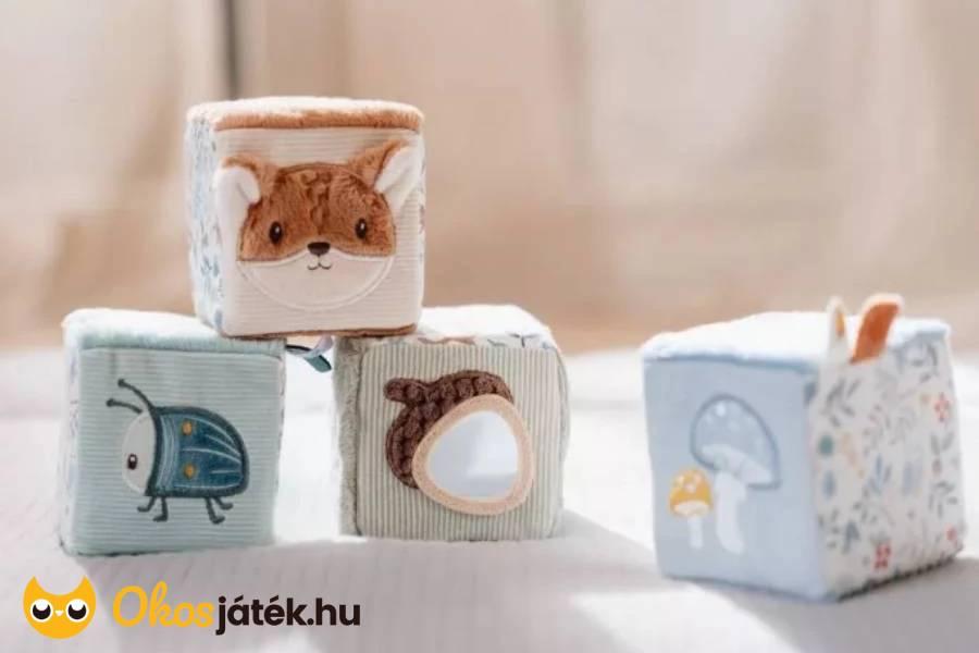 Little Dutch plüss kockák - Forest Friends