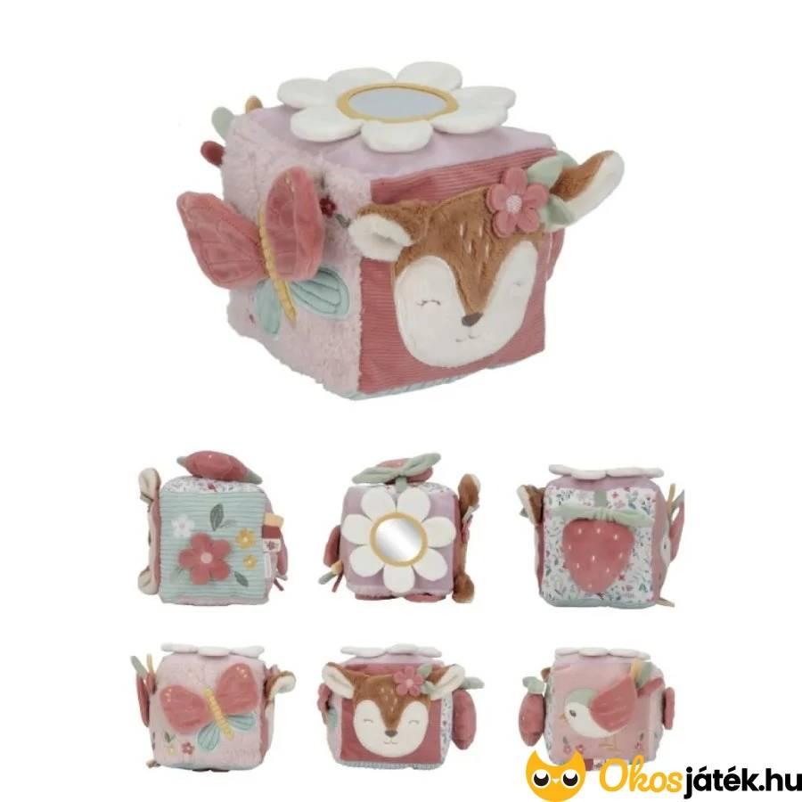 ​Little Dutch készségfejlesztő plüss kocka - Fairy Garden