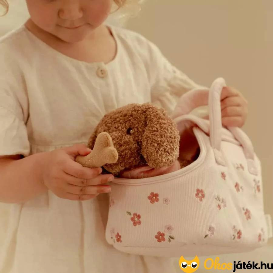 Little Dutch plüss kutya táskában