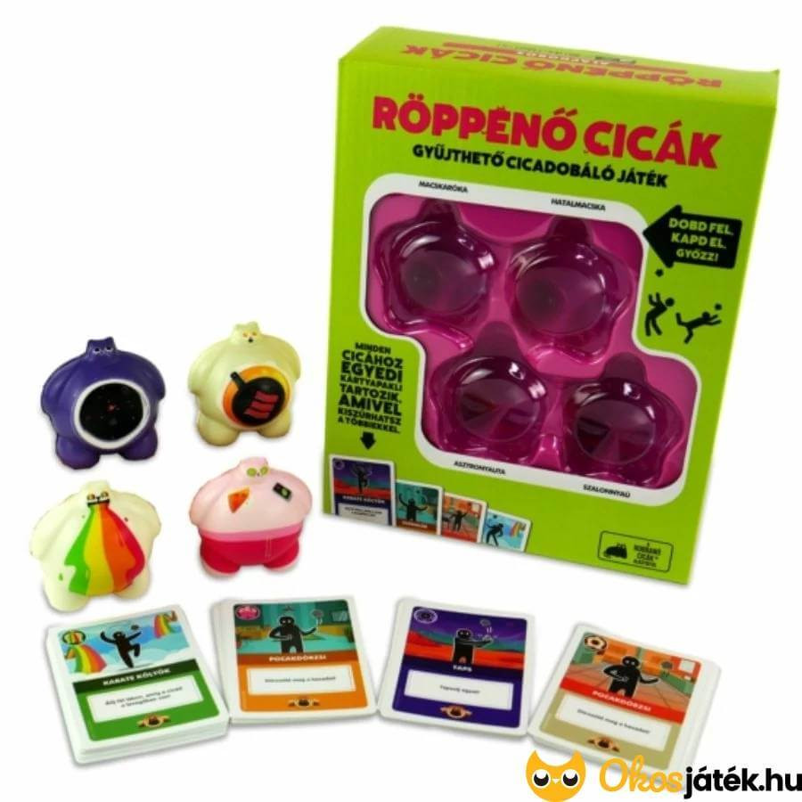 Röppenő cicák társasjáték