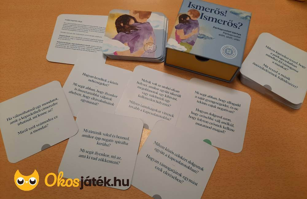 Mindwell Ismerős! Ismerős? párkapcsolati kártyajáték