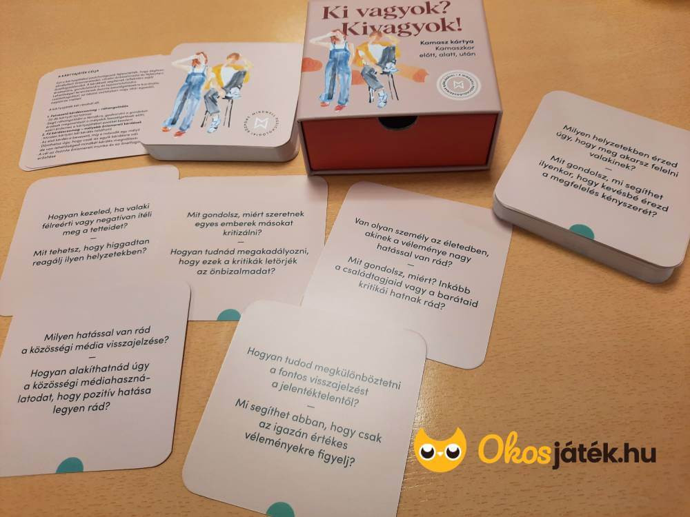 Mindwell Ki vagyok? Kivagyok! kamasz kártyajáték