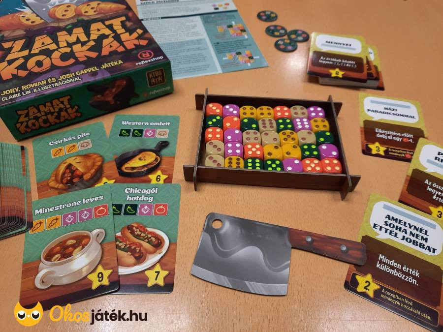 Zamatkockák társasjáték