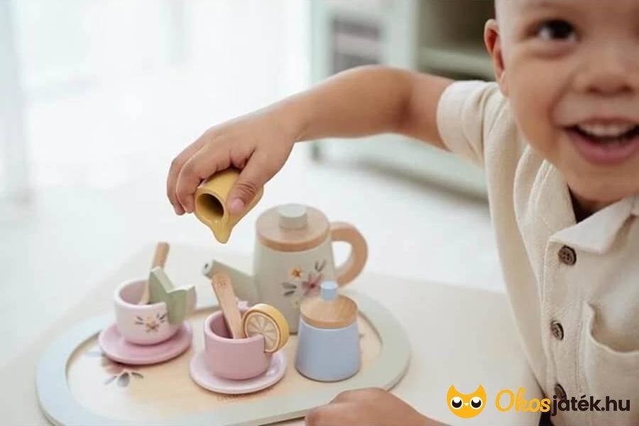Little Dutch teáskészlet fából