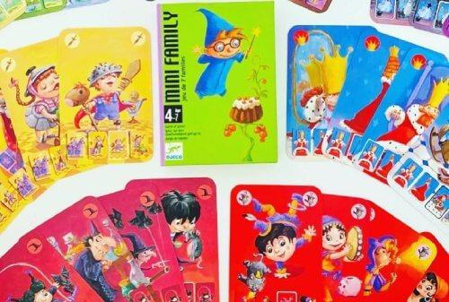 Djeco Mini family kártyajáték