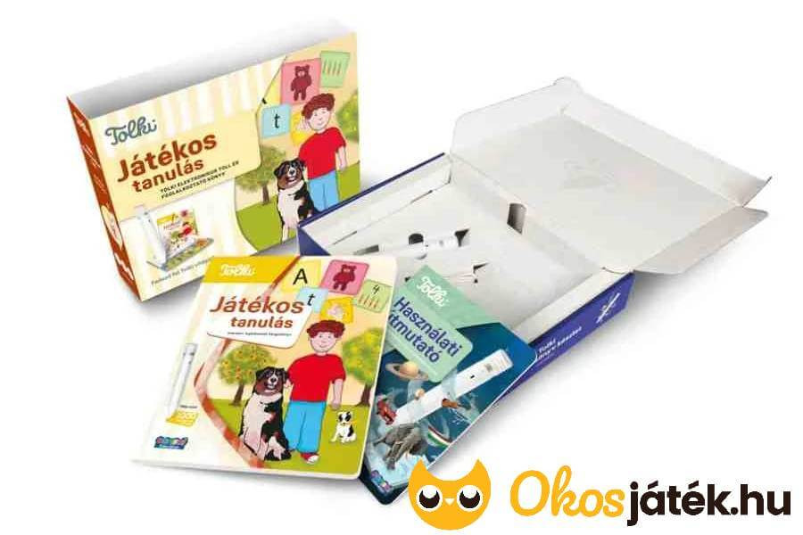Tolki Játékos tanulás - interaktív könyv szettben tollal