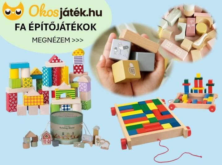 Fa építőjátékok
