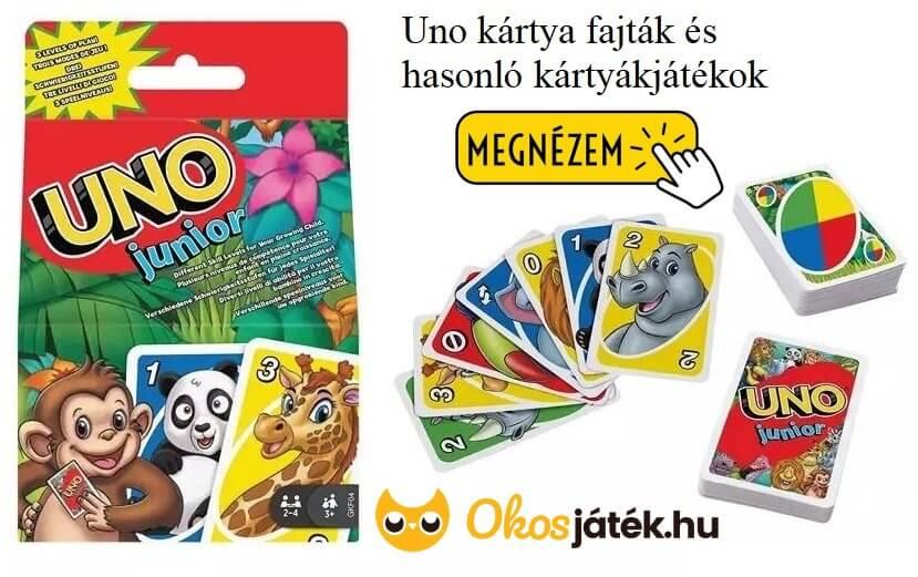 Uno junior kártyajáték