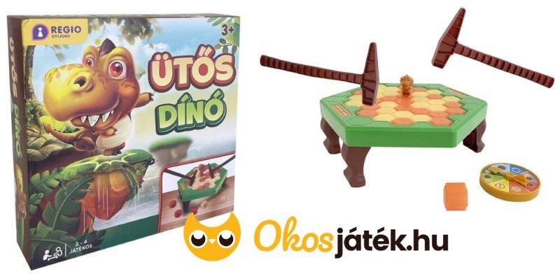 Ütős dínó társasjáték