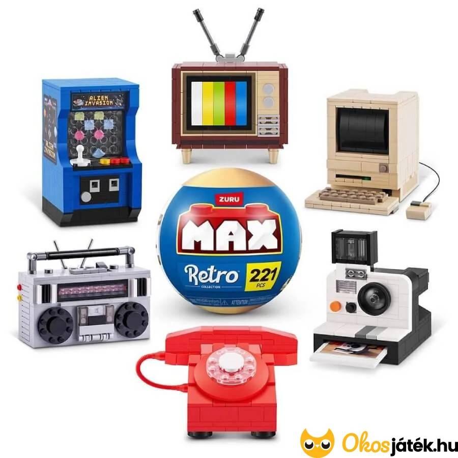 Zuru Max Retro tárgyak 6 féle