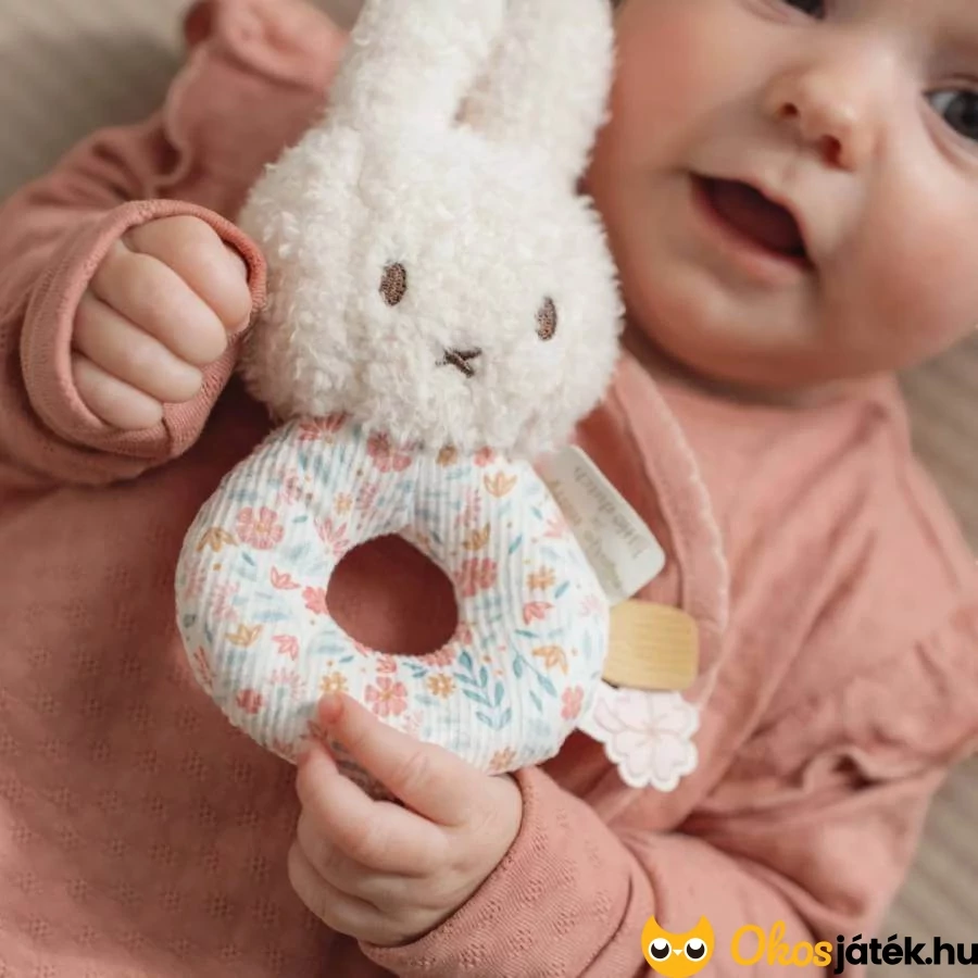 Miffy plüss csörgő