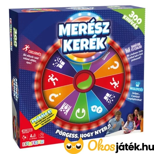 Merészkerés interaktív társasjáték