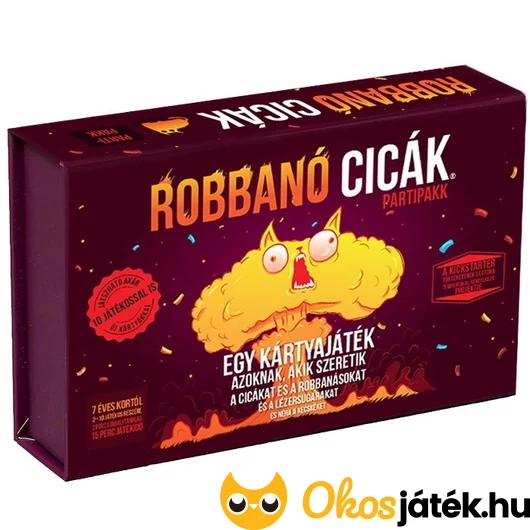 Robbanó cicák - Partipakk