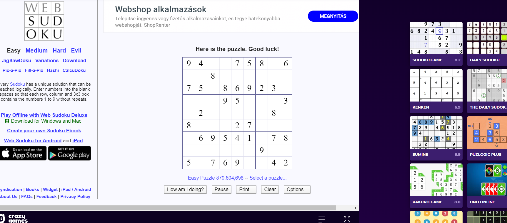 Online Oktato Logikai Fejleszto Jatekok