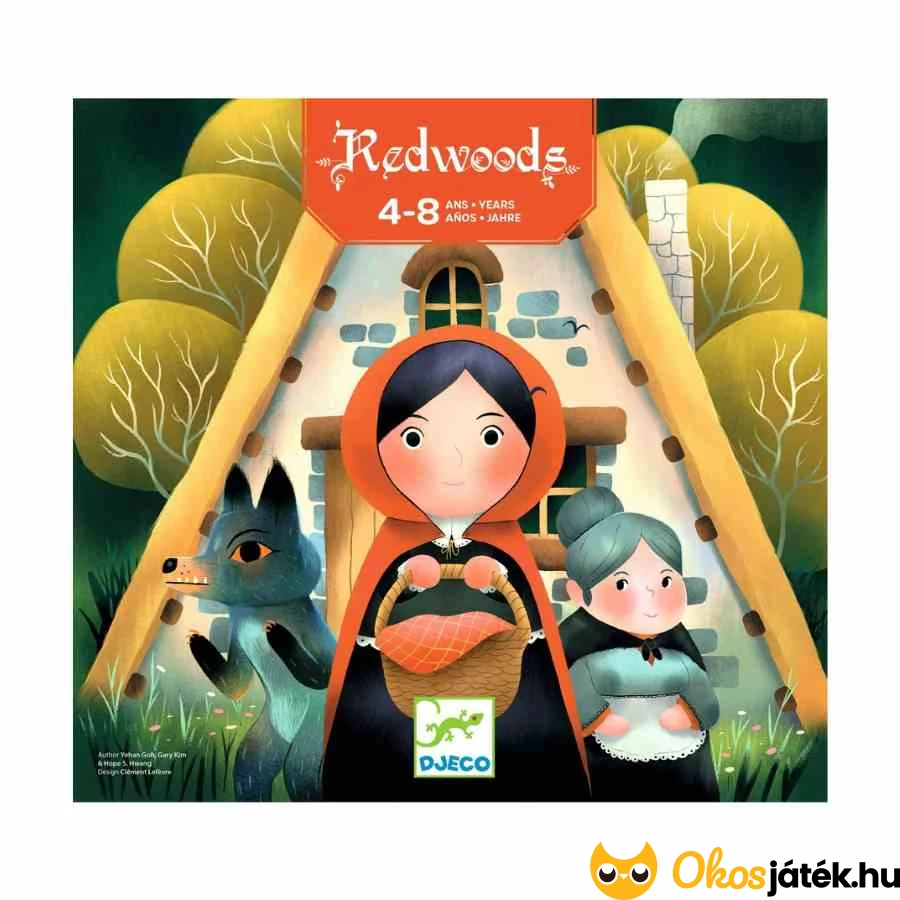 Piroska és a farkas társasjáték - Djeco