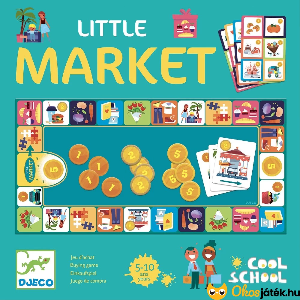 Djeco boltos társasjáték