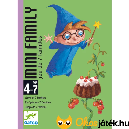 Mini family Djeco kártyajáték