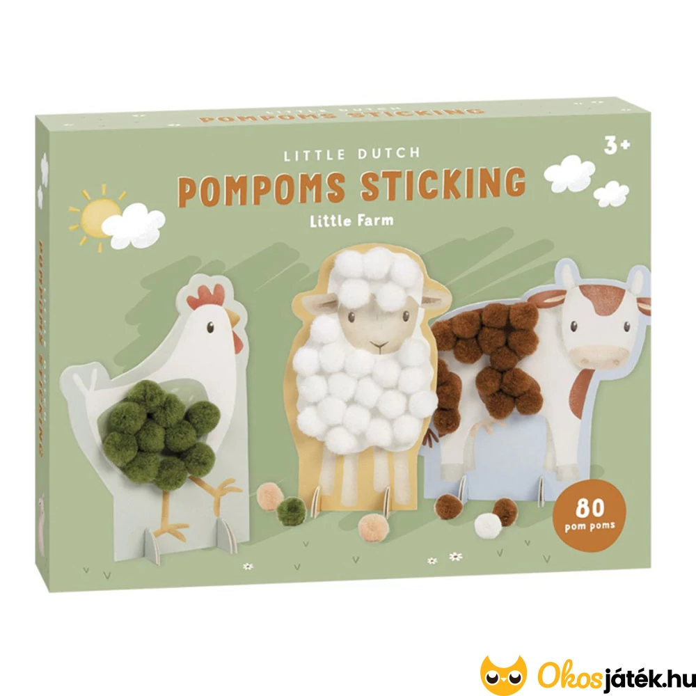 Little Dutch pom pom készítő - Little Farm