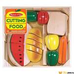 Kép 1/2 - Szeletelhető kenyér, zöldségek és gyümölcsök játék fából - Melissa Doug