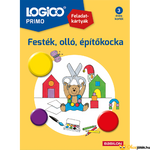 Kép 1/3 - logico primo feladatlapok - festék,olló,építőkocka