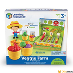 Kép 1/4 - Veggie Farm - számoló, szortírozó játék zöldségekkel
