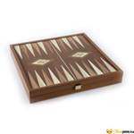 Kép 2/3 - intarziás backgammon játék társasjáték