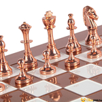 Kép 2/6 - réz sakkfigurák réz sakk